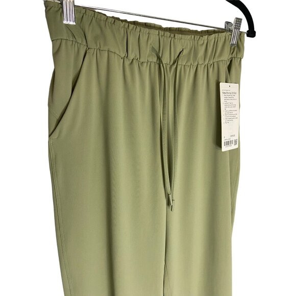 NWT Lululemon Keep Moving Pant 7/8 High-Rise Rosemary Green-sz 6 - Picture 7 of 9
